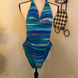 One piece bathing suit